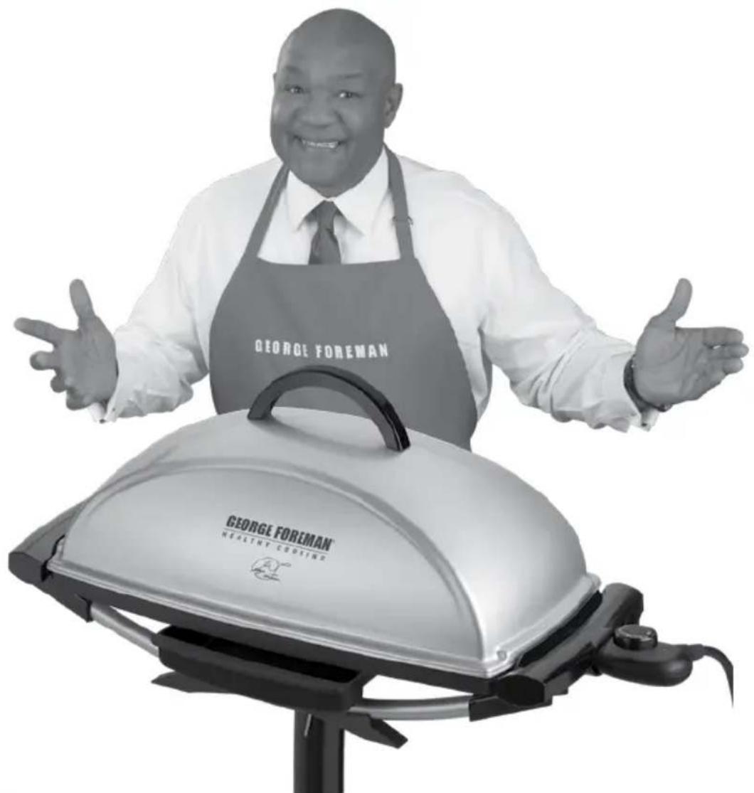 GEORGE FOREMAN GEORGE FOREMAN HEALTHY COATING