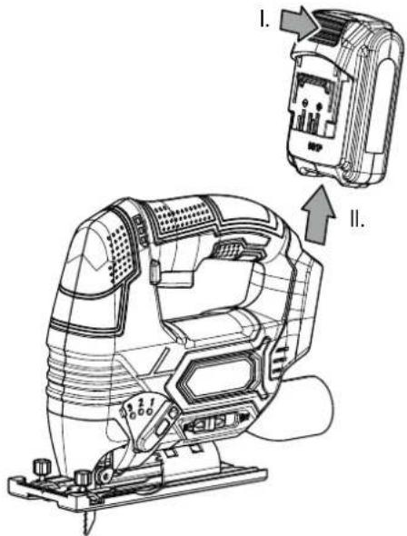 TROTEC PJSS 10-20V - Akku entnehmen - 1