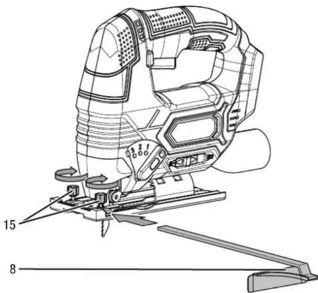 TROTEC PJSS 10-20V - Parallelanschlag montieren - 1