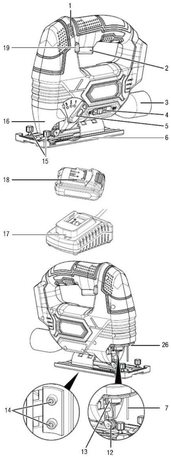 TROTEC PJSS 10-20V - Gerätebeschreibung - 1