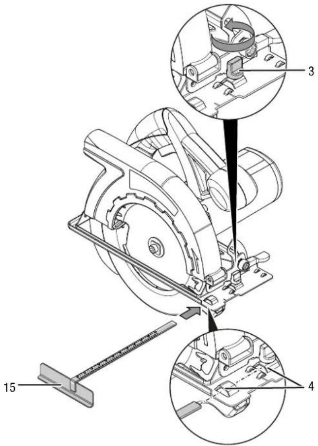TROTEC PCSS 11-1200 - Parallelanschlag montieren und einstellen - 1