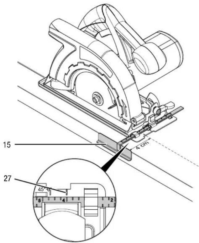TROTEC PCSS 11-1200 - Parallelanschlag montieren und einstellen - 2