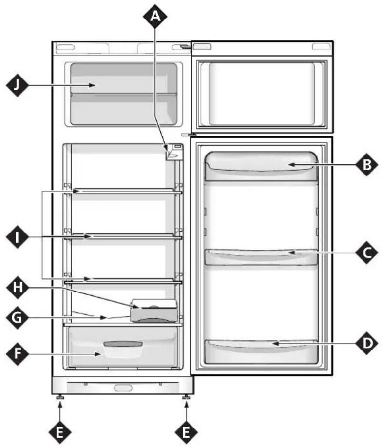 INDESIT T 2 (SP) - Nádoba na mäso a na syry - 1