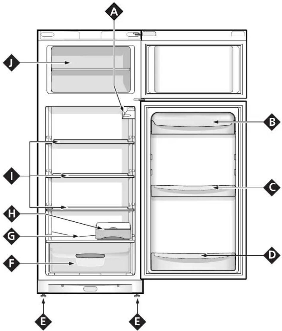 INDESIT T 2 (SP) - Lodówko-zamrażarka z bliska - 12