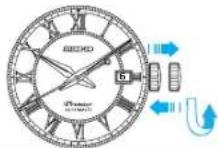 SEIKO Presage SPB067J1 - Einstellung des Datums am Monatsanfang - 1