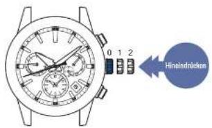 SEIKO Astron SSH003J1 - Krone hineindrücken Krone bis zur ersten Einrast - 1