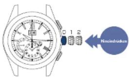 SEIKO Astron SSE139J1 - Drücken Sie die Krone (mit einem Zeitsignal) hinein - 1