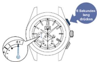 SEIKO Astron SSE139J1 - Betätigen Sie den Drücker A für 6 Sekunden und lassen Sie ihn los, wenn sich der Sekundenzeiger auf die 30-Sekunden-Position bewegt - 1