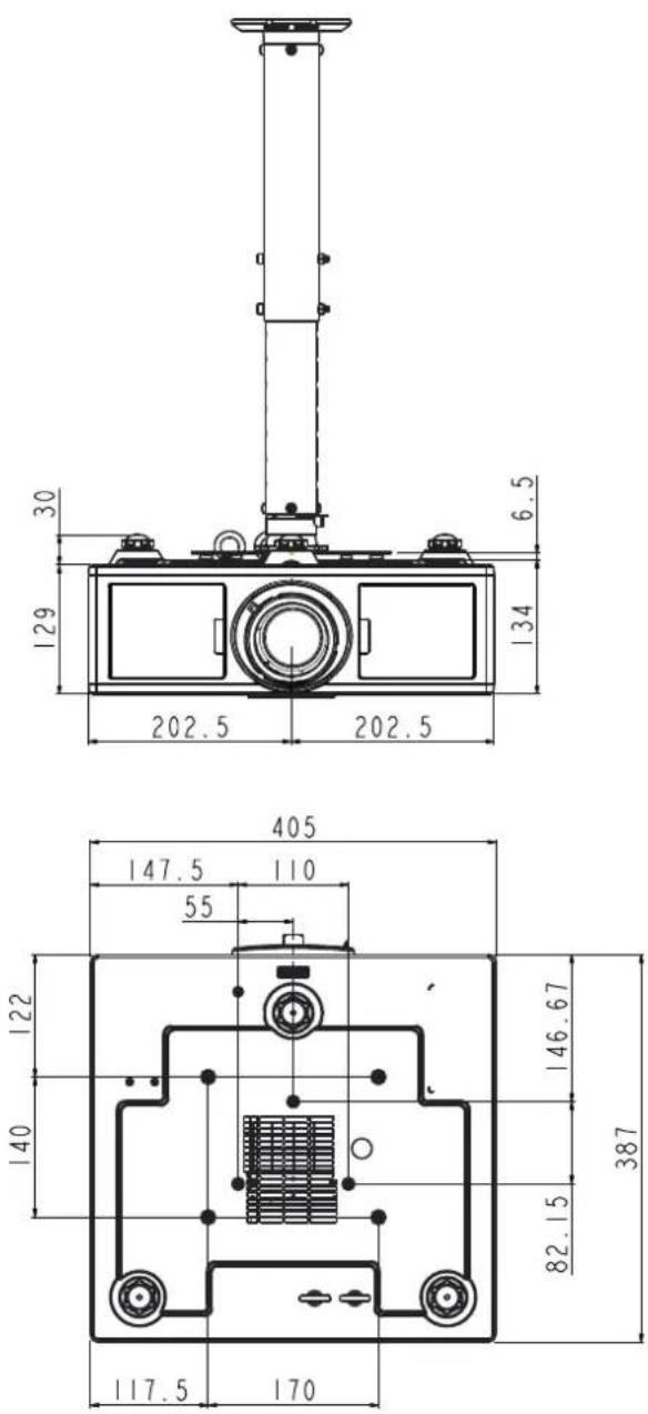 OPTOMA ZH500T - Warning: - 1