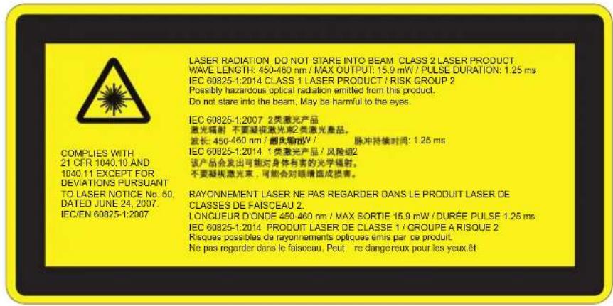 OPTOMA ZH500T - Safety notice - 1