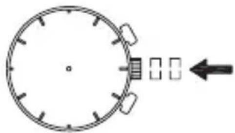 ORIENT Contemporary RA-KV0303B - ◆ УСТАНОВКА ВРЕМЕНИ И НАСТРОЙКА ПОЛОЖЕНИЯ СТРЕЛОК СЕКУДОМЕРА (Стрелки для отображения времени и стрелки секундомера) - 6