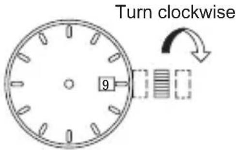 ORIENT Contemporary RA-KV0303B - ◆ HOW TO SET THE DATE - 3