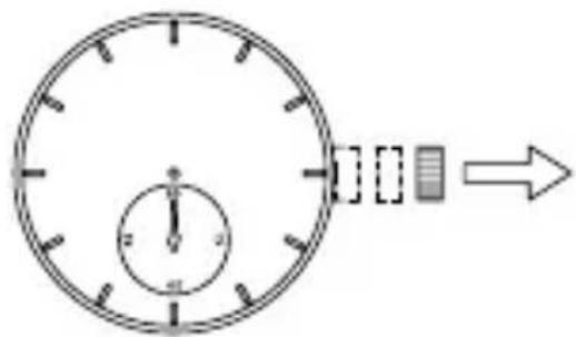 ORIENT Contemporary RA-AC0016B - ◆ EINSTELLEN DER UHRZEIT UND DES KALENDERS [AP(F62)] - 1