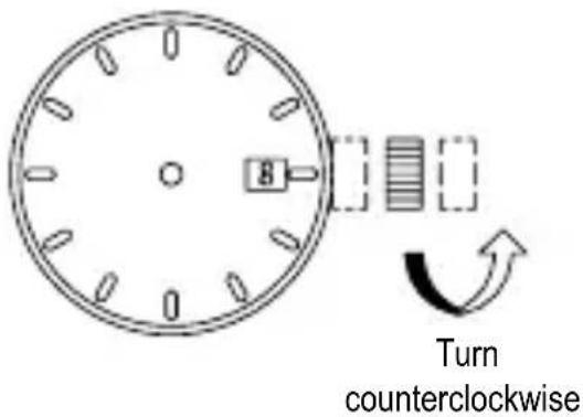 ORIENT Sports RA-AA0006L - ◆ HOW TO SET THE TIME &amp; CALENDAR [AC(F67)] - 4