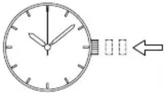 ORIENT Classic RA-AG0019B - ◆ 时间设置方法 [AG(F6T)] - 2