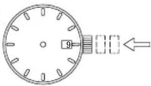 ORIENT Contemporary RA-KV0301L - ◆ 设置时间和调整秒表指针位置(时间显示指针和秒表指针) - 10