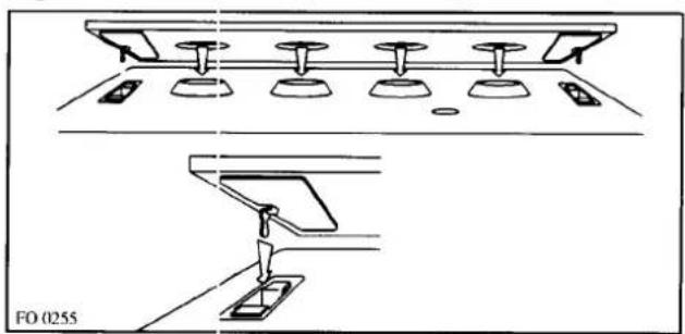 REX PNF4V - Coperchio piano cottura - 2