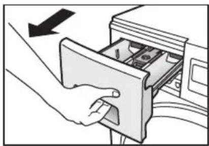 PANASONIC NA-147VB5WDE - Reinigen des Waschmittelfaches - 2