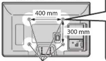 PANASONIC Viera TX-P50U30J - Wandhalterung - 2