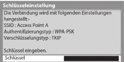 PANASONIC Viera TX-P46GW30 - Rufen Sie den Eingabemodus für den Verschlüsselungscode auf - 1