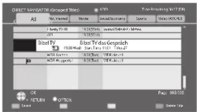 PANASONIC Viera TX-P46GW30 - Den DIGA-Recorder bedienen - 1