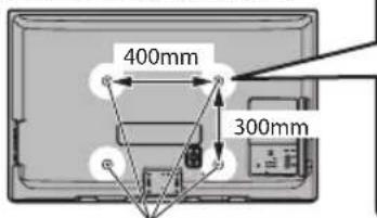 PANASONIC Viera TX-P46GW30 - Wandhalterung - 2