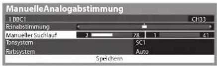 PANASONIC Viera TX-P46GW30 - [Manueller Suchlauf] - 1