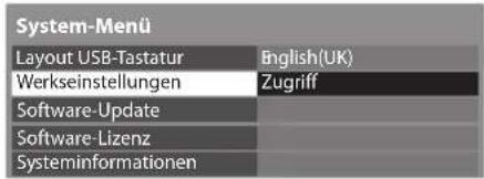 PANASONIC Viera TX-P46GW30 - Wählen Sie [Werkseinstellungen] - 1