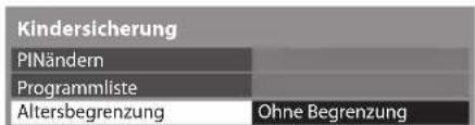 PANASONIC Viera TX-P46GW30 - ■ Einstellen der Altersbegrenzung - 1