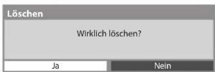 PANASONIC Viera TX-P46GW30 - ■ Den ausgewählten Inhalt löschen - 4