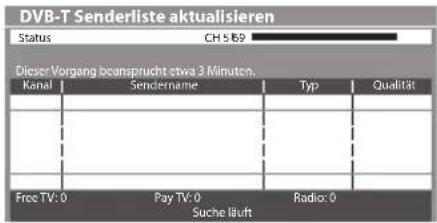 PANASONIC Viera TX-P46GW30 - DVB-Senderliste automatisch aktualisieren [Senderliste aktualisieren] - 1