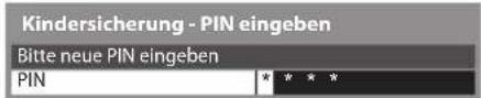PANASONIC Viera TX-P46GW30 - Geben Sie die PIN-Nummer ein (4 Ziffern) - 1
