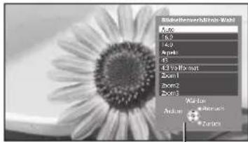 PANASONIC Viera TX-P46GW30 - ■ Manuelles Umschalten des Bildseitenverhältnisses - 2