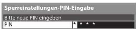 PANASONIC Viera TX-P46GW30 - Sperren Sie die Bildeinstellungen [Sperreinstellungen] - 1