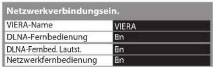 PANASONIC Viera TX-P46GW30 - Wählen Sie den gewünschten Eintrag aus und nehmen Sie die Einstellung vor - 1