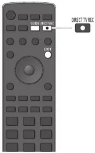 PANASONIC Viera TX-P42VT30J - Direkte TV-Aufzeichnung - Aufzeichnung des laufenden Fernsehprogramms - 1