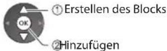PANASONIC Viera TX-P42VT30J - Auflisten der DVB-Favoriten-Programme [Favoriten bearbeiten] - 5