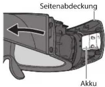 PANASONIC Viera TX-P42VT30J - Herausnehmen des Akkus - 2