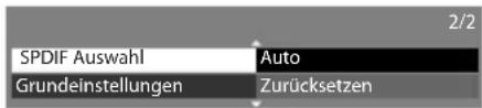 PANASONIC Viera TX-P42VT30J - Audioausgangs-Einstellungen(fürVideoinhalte) - 4