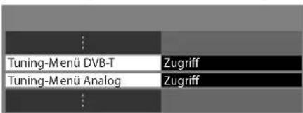 PANASONIC Viera TX-P42VT30J - Wählen Sie [Tuning-Menü DVB-T] oder [Tuning-Menü Analog] - 1