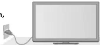 PANASONIC Viera TX-P42VT30J - Handhabung von Netzstecker und Netzkabel - 2