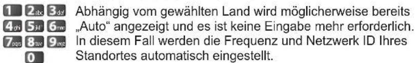PANASONIC Viera TX-P42S20E - Die automatische Einrichtung ist abhängig vom gewählten Land verschieden. - 1