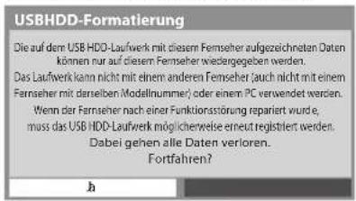 PANASONIC Viera TX-P42GTF32 - Wählen Sie [Ja], um fortzufahren - 1
