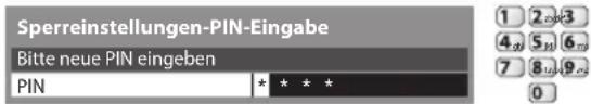 PANASONIC Viera TX-P42GTF32 - Geben Sie die PIN-Nummer ein (4 Ziffern) - 1