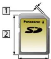 PANASONIC Viera TX-L42DT60E - SD-Karte - 1