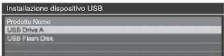 PANASONIC TX-58GXN888 - Selezionare l'HDD USB per la registrazione e avviare l'impostazione - 1