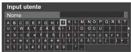 PANASONIC TX-58GXN888 - ■ Immettere i caratteri tramite il menu di immissione libera - 1