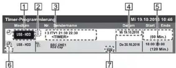PANASONIC Viera TX-55EXX689 - Timer-Programmierung - 5