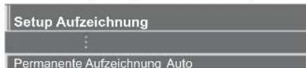 PANASONIC Viera TX-49EXX689 - Wählen Sie [Auto] zum Start von [Permanente Aufzeichnung] - 1