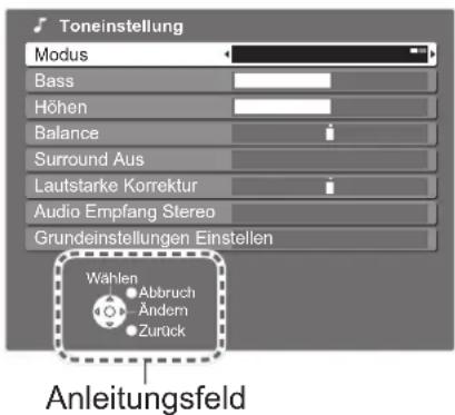 PANASONIC Viera TH-D42PF72EA - Bildschirm-Hilfe - 1